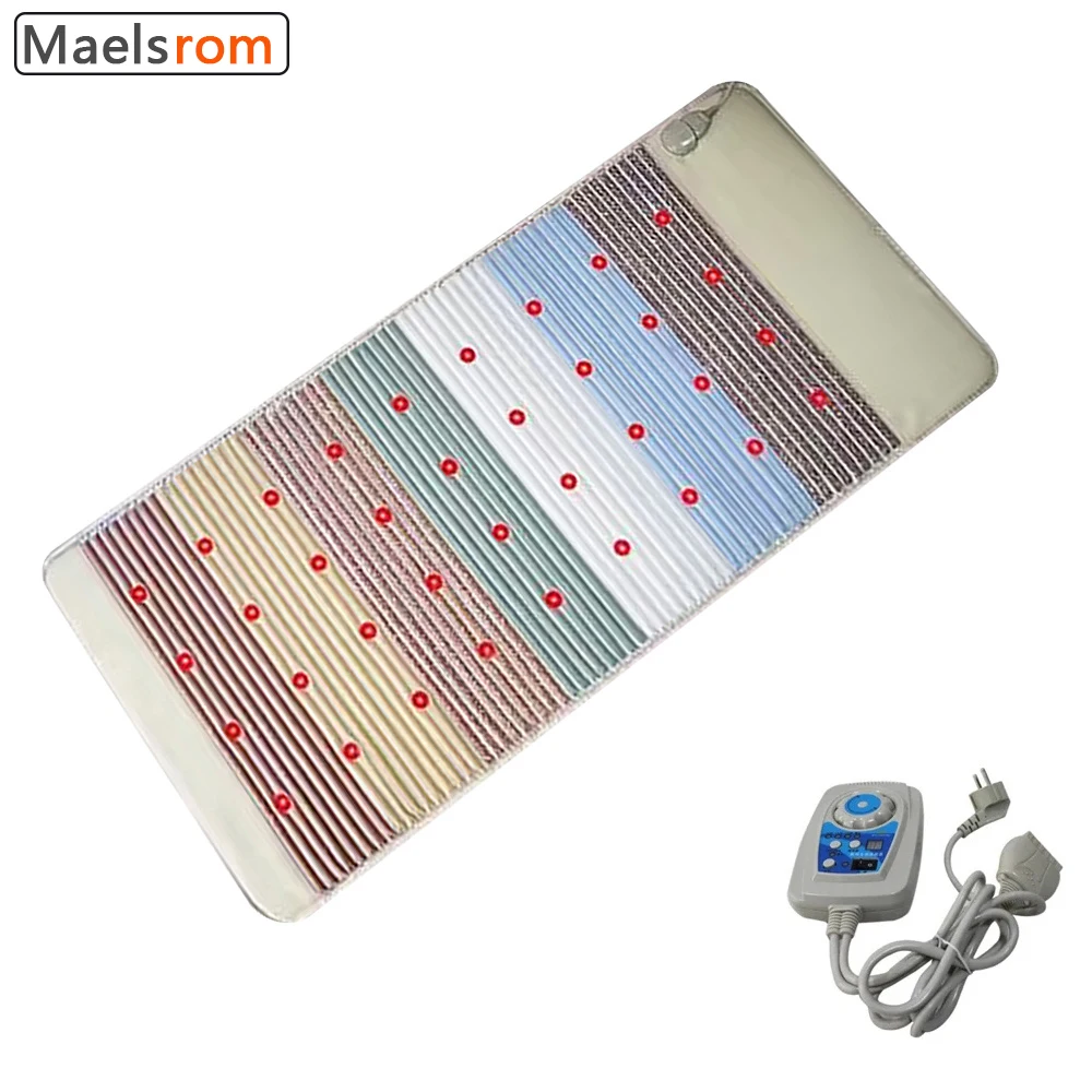 

Negative Pressure Far Infrared Pemf Photon Heating Pad Crystal Jade Yoga Mat For Pain Relief Stimulate Metabolism To Lose Weight