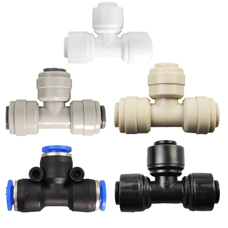 10 Pcs Pipe Outer Dia 1/4'' Tee Type Plastic 3 Hole Tube RO Connector With Push To Connect Mist Nozzle T Shape Quick Fittings
10 Pcs Pipe Outer Dia 1/4'' Tee Type Plastic 3 Hole Tube RO Connector With Push To Connect Mist Nozzle T Shape Quick Fittings