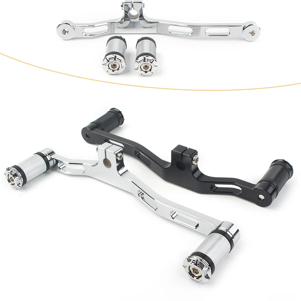Motorcycle Gear Shifter Lever Front & Rear For Harley Dyna FXD w/ Mid-Control 1991-2017 CNC Aluminum Chrome Black
Motorcycle Gear Shifter Lever Front & Rear For Harley Dyna FXD w/ Mid-Control 1991-2017 CNC Aluminum Chrome Black