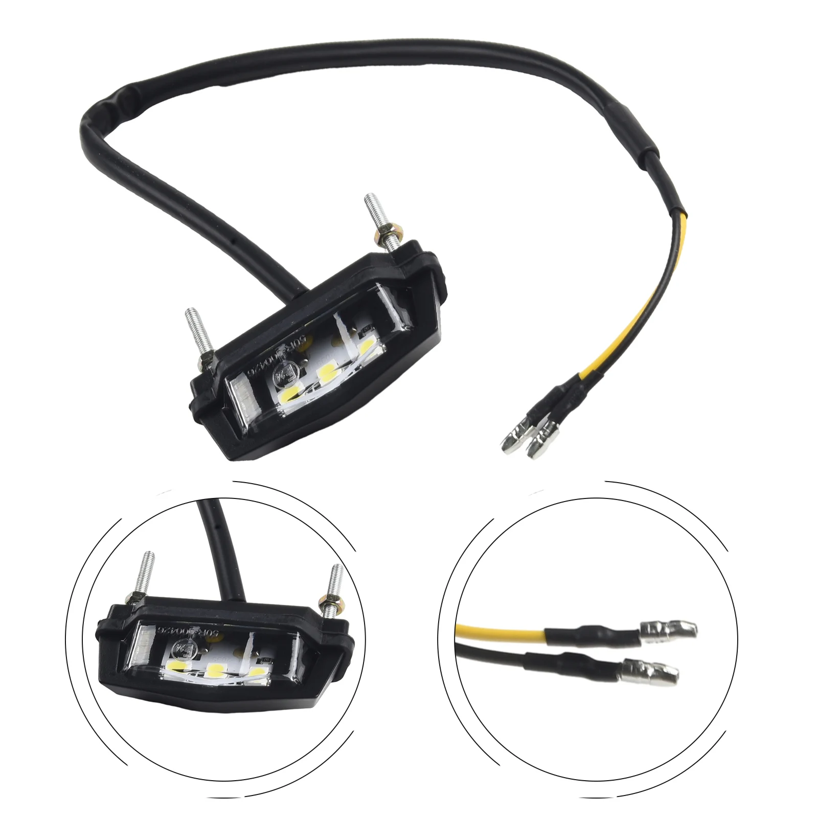 Car Motorcycle Number License Plate Lights 12V-LED Universal Auto-Tail Front Screw Bolt Bulbs Lamps Light Source F EN
Car Motorcycle Number License Plate Lights 12V-LED Universal Auto-Tail Front Screw Bolt Bulbs Lamps Light Source F EN