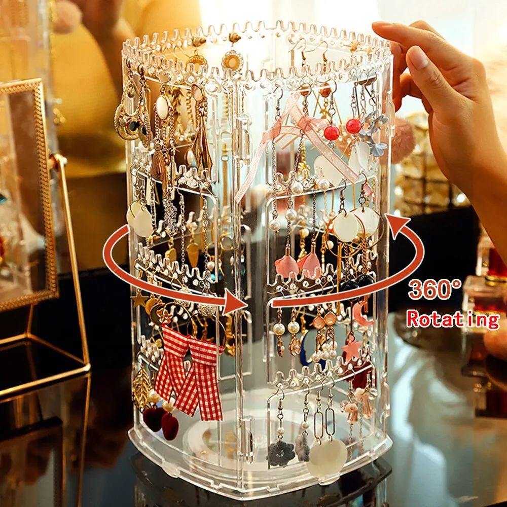 360 Degree Rotating Jewelry Storage Box 2023 Earring Display Stand Plastic Earring Organizer Holder Showcase Jewelry Makeup Case 1 Mallzona S2418888e2efa4ff49a15e9278dbe04e9L 360 Degree Rotating Jewelry Storage Box 2023 Earring Display Stand Plastic Earring Organizer Holder Showcase Jewelry Makeup Case Mallzona