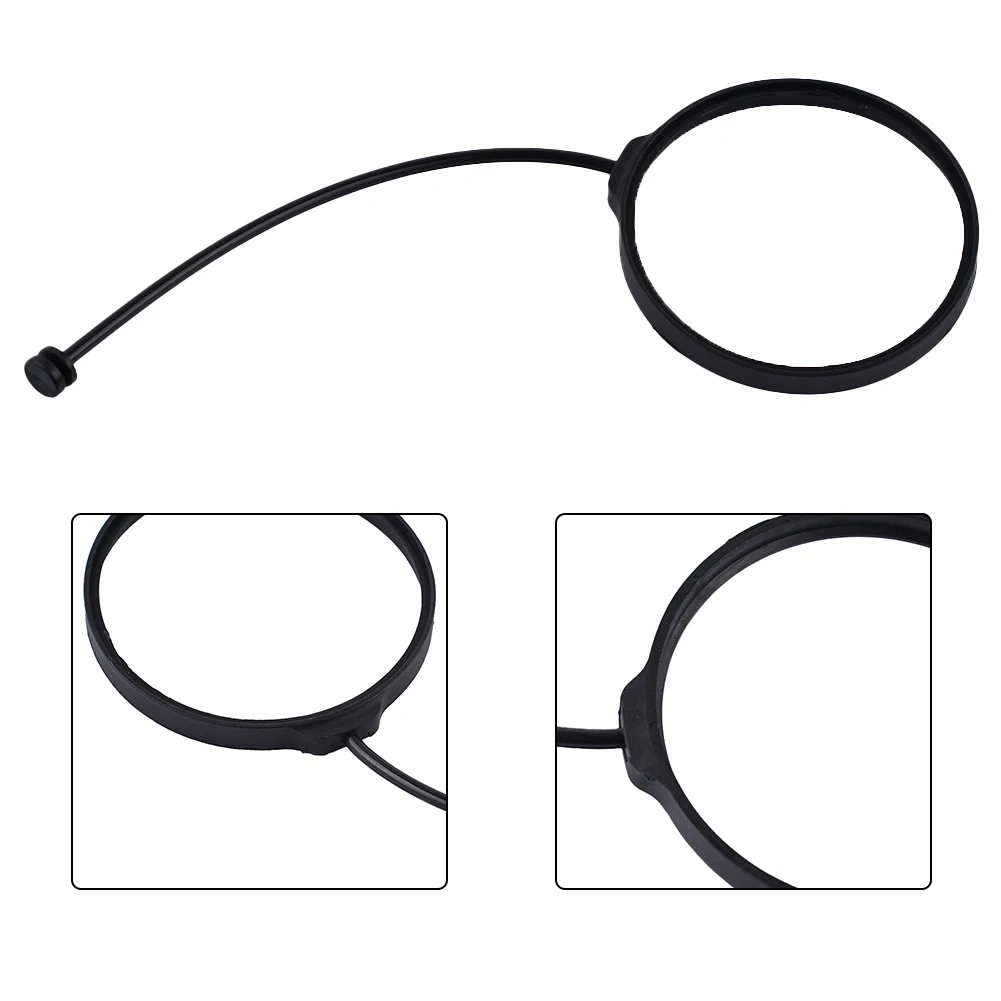 

1 PCS Gas Tank Cap Band 1 PCS Cord Tether Ring For BMW 1 3 5 Series Mini Fuel Gas Fille High Reliability. NBR New