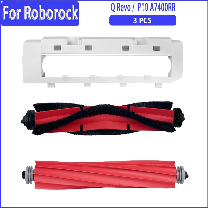 

Крышка для роликовой щетки и основной щетки для Roborock Q Revo / Roborock P10 A7400RR / P10 Pro, Сменные запасные части, аксессуары