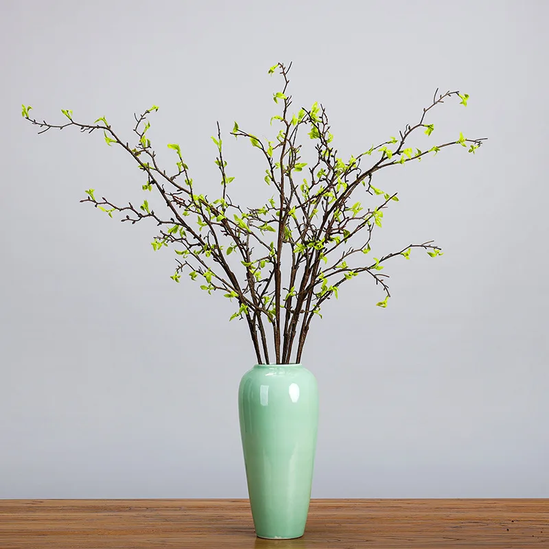 Simulation willow bud fresh bud green plant rattan fake flower dead branch strip flower arrangement living room decoration
Simulation willow bud fresh bud green plant rattan fake flower dead branch strip flower arrangement living room decoration