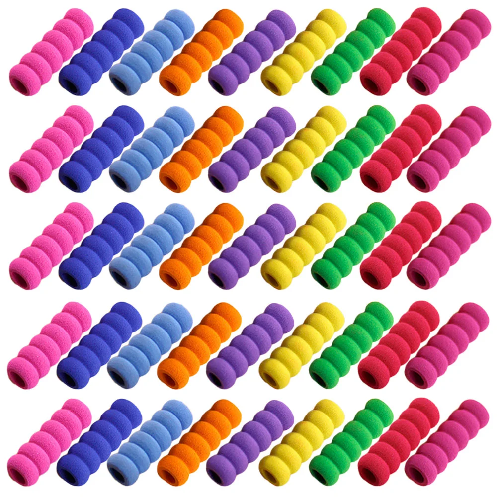54 Pcs Sponges Pencil Holder Training Gripper Grippers Comfortable Auxiliary Tool Non-slip Handwriting
54 Pcs Sponges Pencil Holder Training Gripper Grippers Comfortable Auxiliary Tool Non-slip Handwriting