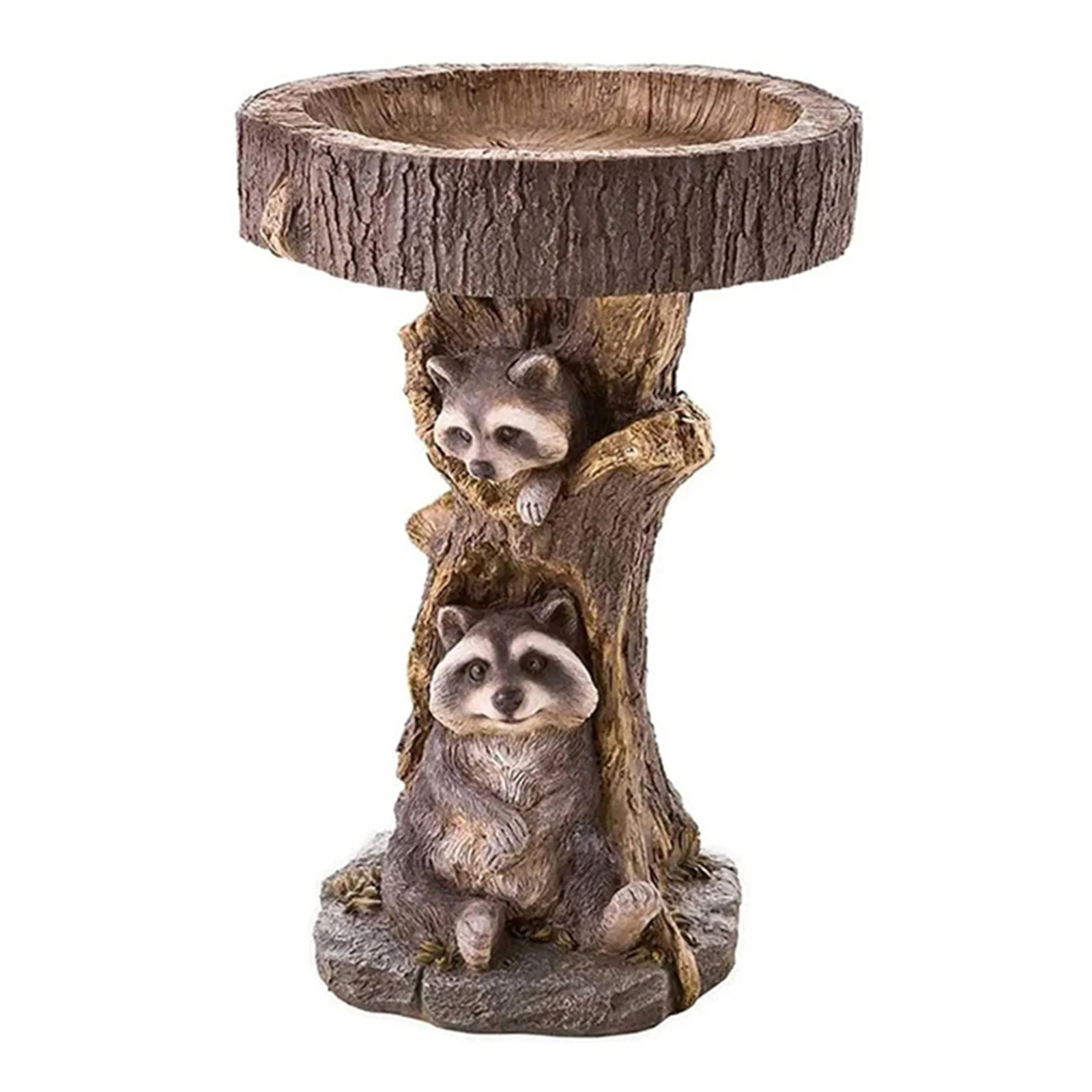 None Garden Bird Bath Garden Statue Raccoon Resin Rooster Sunflower Tree House 1pcs Bath Resin For Outdoor None
None Garden Bird Bath Garden Statue Raccoon Resin Rooster Sunflower Tree House 1pcs Bath Resin For Outdoor None