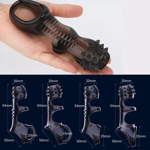 Silicone Réutilisable Bondage Retardé L'éjaculation Pénis Coq Chasteté Ensemble Jouets Sexuels Pour Hommes Stimuler Clitoris de Femmes Produits de Sexe 2