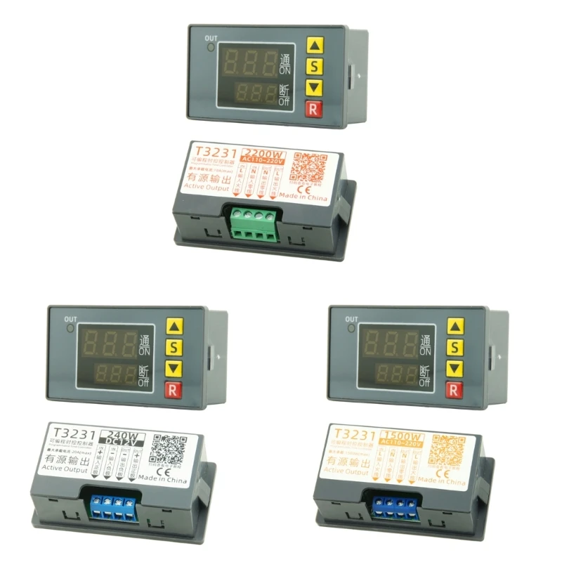 Digital Timer Control Unit LED Display Timing Controller 1s-999h Delay Time Dropshipping
Digital Timer Control Unit LED Display Timing Controller 1s-999h Delay Time Dropshipping