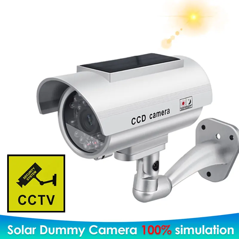 1PC Dummy Camera Outdoor Security Solar Panel Fake Camera Simulation Indoor LED Light Monitor CCTV Surveillance Waterproof
1PC Dummy Camera Outdoor Security Solar Panel Fake Camera Simulation Indoor LED Light Monitor CCTV Surveillance Waterproof