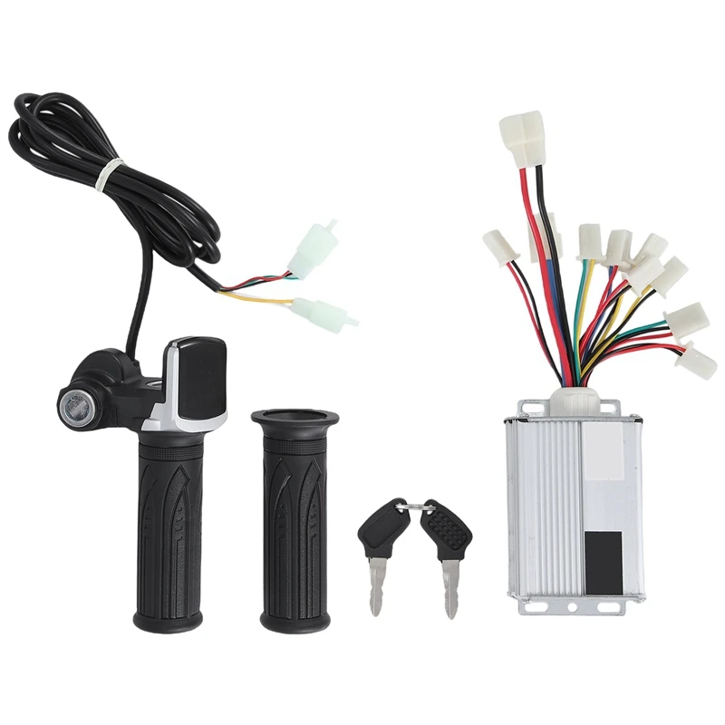 Electric Bike Controller Electric Scooter 36V 1000W Brush Controller , Throttle Grip Set For Electric Miniscooter
Electric Bike Controller Electric Scooter 36V 1000W Brush Controller , Throttle Grip Set For Electric Miniscooter