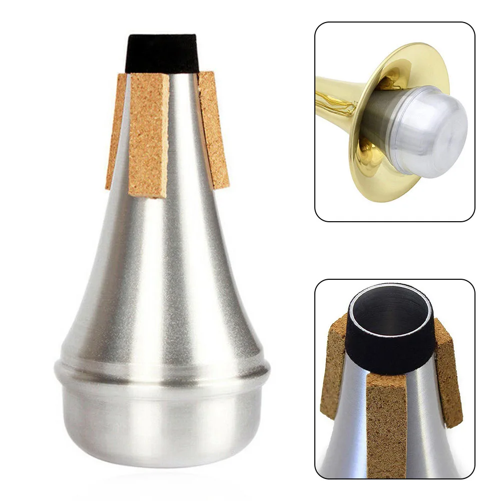 Instrument Trumpet Mute Lightweight Practice Silver Trumpets Tool 133mm Accessories Aluminium Anti-disturbance
Instrument Trumpet Mute Lightweight Practice Silver Trumpets Tool 133mm Accessories Aluminium Anti-disturbance