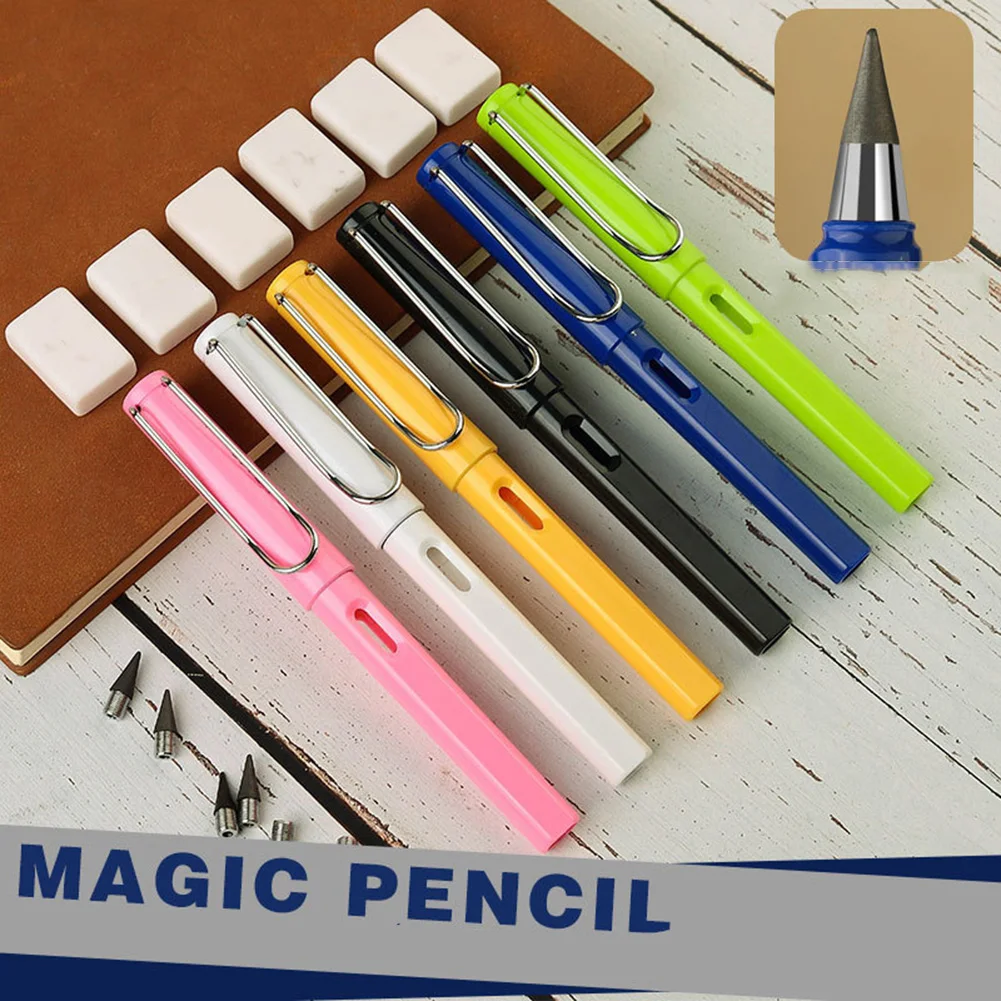 Innovative Inkless Pencil Set Erasable and Reusable Perfect for Art Sketching Painting and Writing Complete Set
Innovative Inkless Pencil Set Erasable and Reusable Perfect for Art Sketching Painting and Writing Complete Set