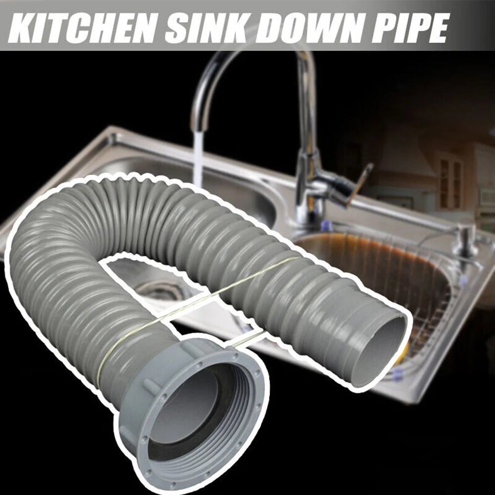 Drain Pipe Sewer Kit Household Cleaning Accessories Drain Hose Drainage Kitchen Sewer Strainer Waste Water Pipe
Drain Pipe Sewer Kit Household Cleaning Accessories Drain Hose Drainage Kitchen Sewer Strainer Waste Water Pipe
