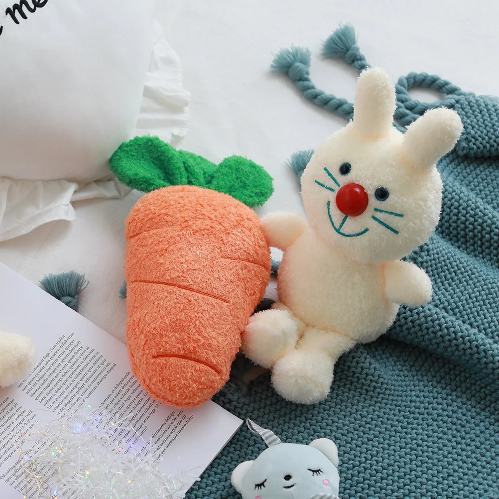 Rabbit Plush Toy Hugging Bed Pillows Small Throw Carrot Home Cushion Soft Supplies Cute Office
Rabbit Plush Toy Hugging Bed Pillows Small Throw Carrot Home Cushion Soft Supplies Cute Office