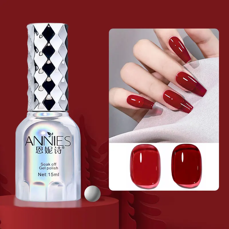Hot Selling Red Color Gel Nail Polish 15ml Glass Bottle Autumn Winter Semi Permanent Soak Off UV LED Gel Manicure Nail Art
Hot Selling Red Color Gel Nail Polish 15ml Glass Bottle Autumn Winter Semi Permanent Soak Off UV LED Gel Manicure Nail Art