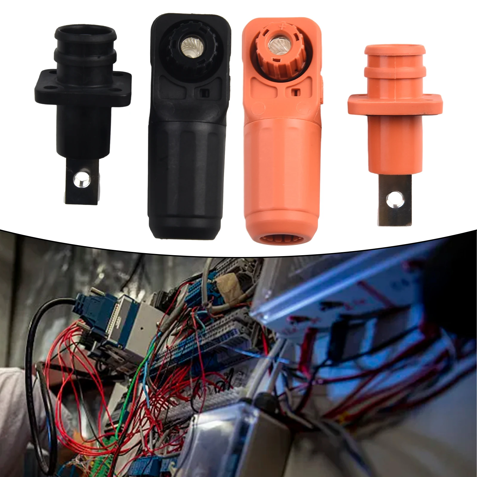 1pc Battery Energy Storage Connector 120/200A Quick Plug Terminal Flame Retardant For Electric Forklift Energy Storage Connector
1pc Battery Energy Storage Connector 120/200A Quick Plug Terminal Flame Retardant For Electric Forklift Energy Storage Connector