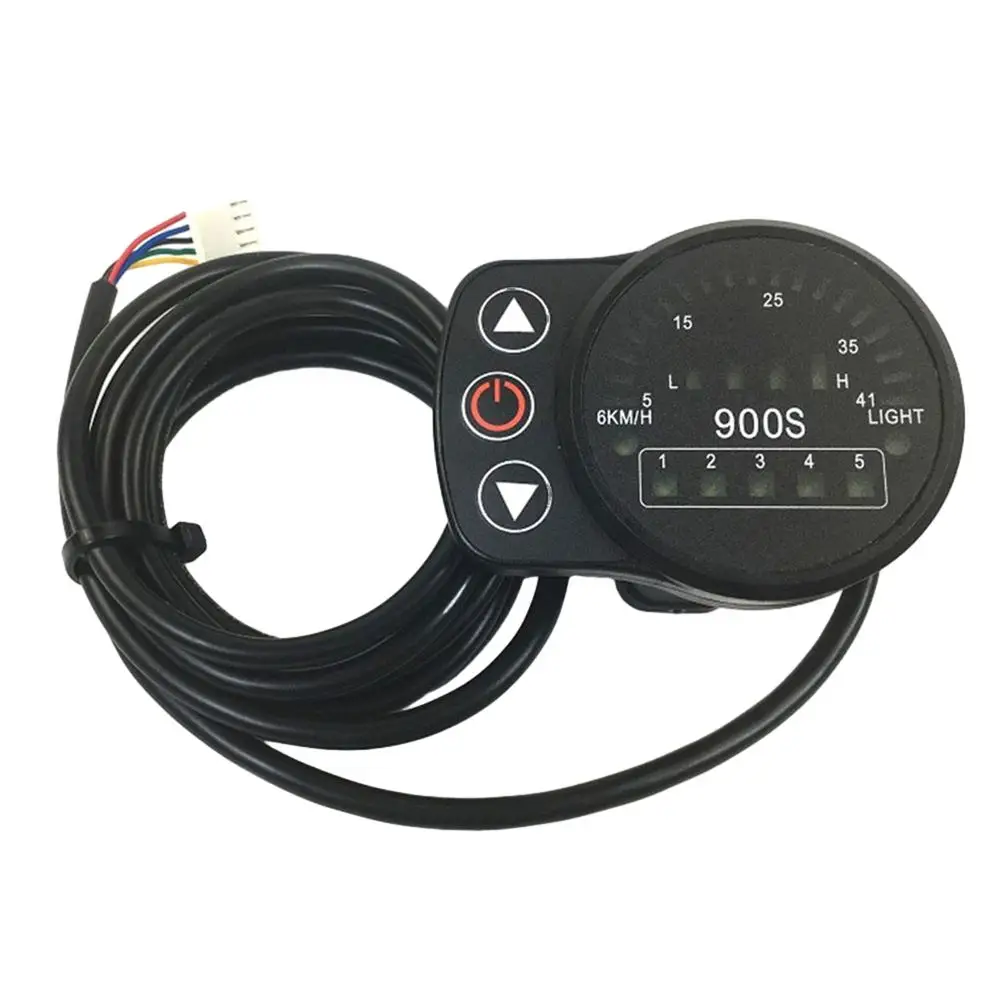 LED Display Electric Bike KT-900S Meter Device Ebike E-Scooter Display 5pin Waterproof Wire/SM Wire Power Assisted Bike Display
LED Display Electric Bike KT-900S Meter Device Ebike E-Scooter Display 5pin Waterproof Wire/SM Wire Power Assisted Bike Display