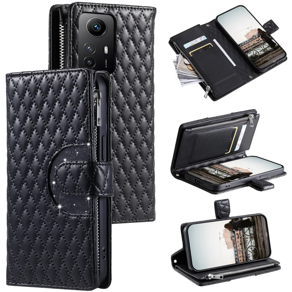 

Crossbody Zipper Wallet Leather Case For Xiaomi Redmi Note 10 5G Flip Cover For Redmi Note 10S 10T 9T 9S 9 Pro Max 8T 8 T Funda