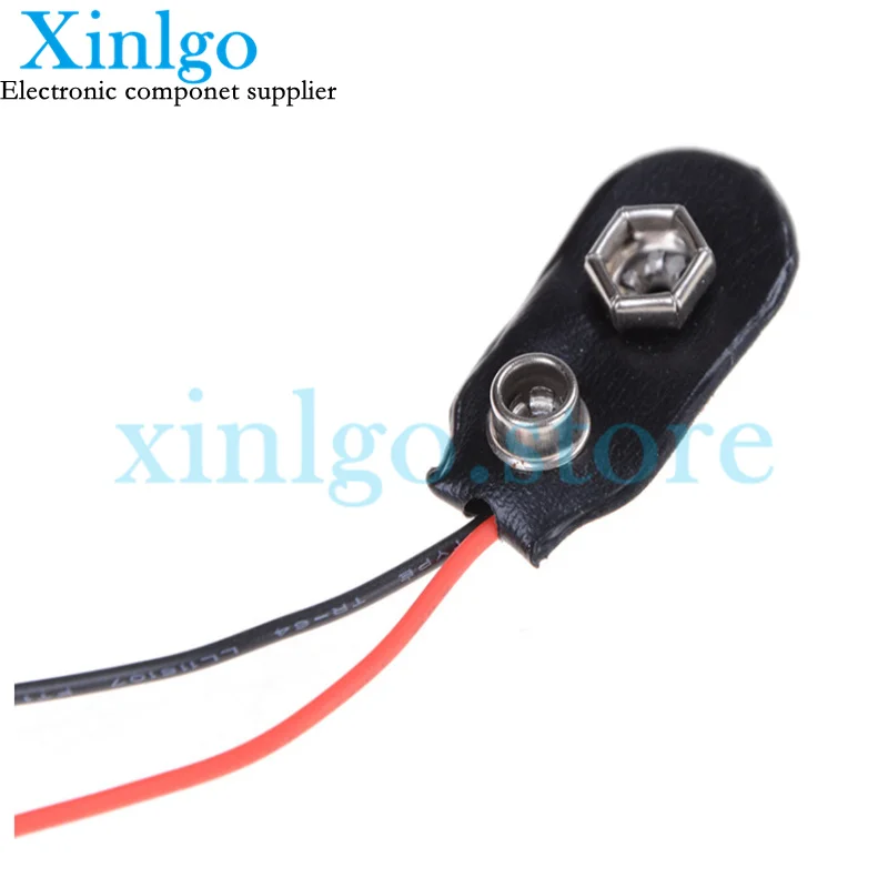 10Pcs/LOT 6.5cm 10cm 15cm Black Red Cable Connection 9V Battery Clips Connector Buckle
10Pcs/LOT 6.5cm 10cm 15cm Black Red Cable Connection 9V Battery Clips Connector Buckle