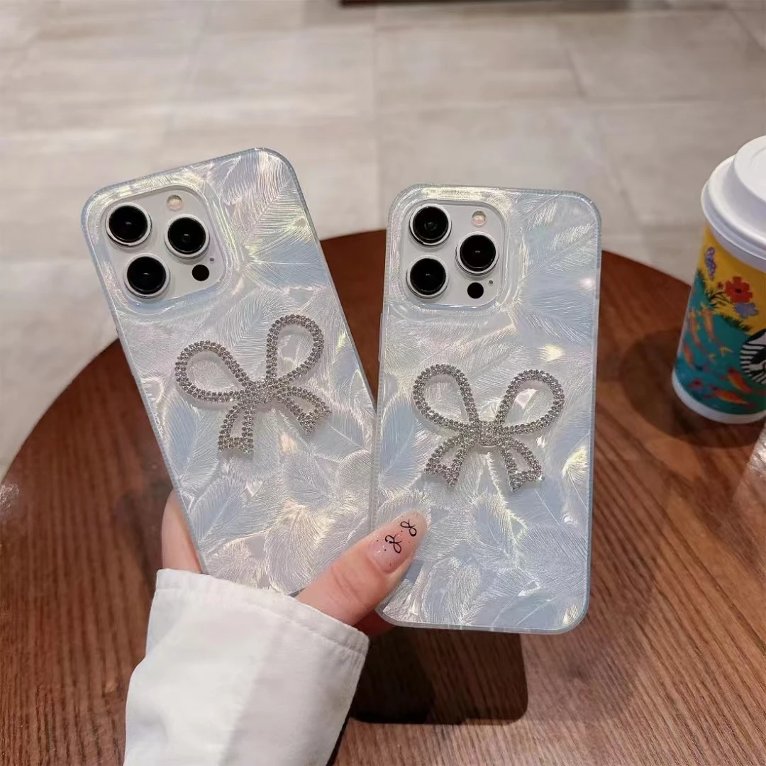 10 шт. для Iphone 11 12 13 14 15 Pro max роскошный хрустальный лазерный градиентный перо лук сердце бриллиантовый чехол
10 шт. для Iphone 11 12 13 14 15 Pro max роскошный хрустальный лазерный градиентный перо лук сердце бриллиантовый чехол