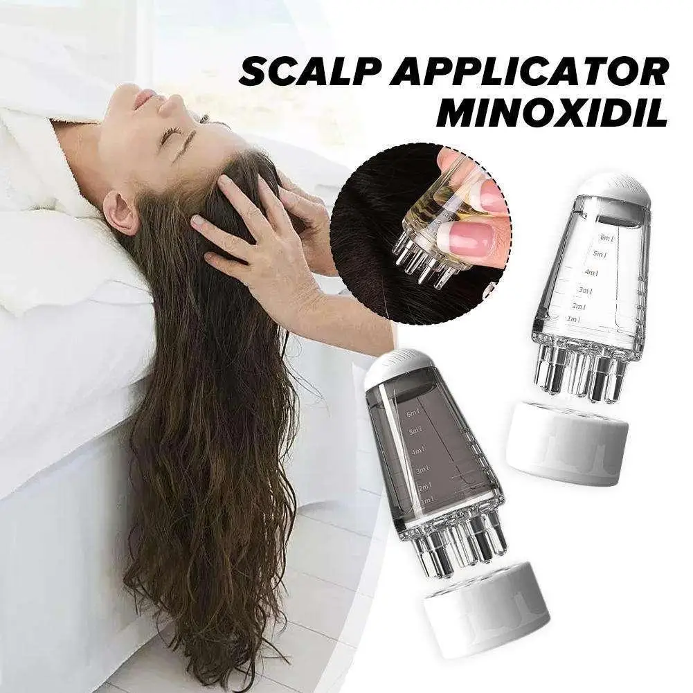 

Scalp Applicator Liquid Comb Portable Mini Massage Comb Essential Oil Liquid Guiding Massager Anti Hair Loss Scalp Care Tools