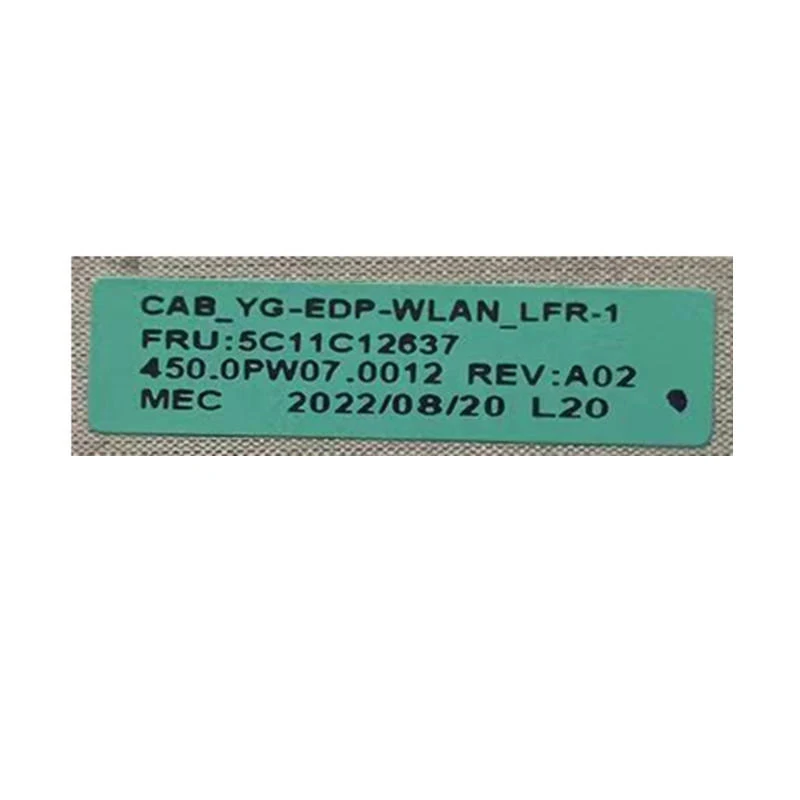 New Lcd Cable For Lenovo L13 Yoga Gen 3 2022 screen Cable 5C11C12637 New Lcd Cable For Lenovo L13 Yoga Gen 3 2022 screen Cable 5C11C12637
