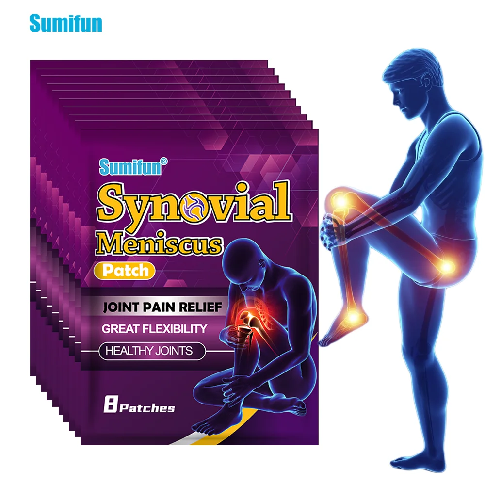 

8/16/24/40Pcs Sumifun Synovitis Analgesia Patch Knee Joint Pain Relief Sticker Rheumatoid Arthritis Muscle Sprain Ache Plaster