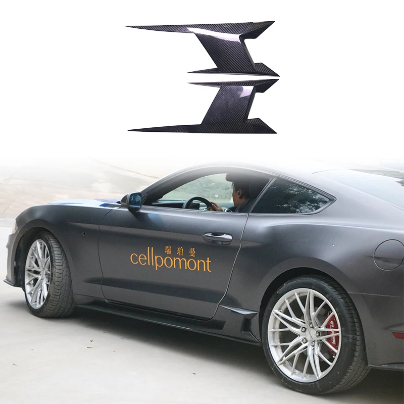 For 2015-2023 Ford Mustang Side Skirt Splitters Carbon Fiber Material LARIDAS Style Rocker Panel Winglets Car Exterior Body Kit
For 2015-2023 Ford Mustang Side Skirt Splitters Carbon Fiber Material LARIDAS Style Rocker Panel Winglets Car Exterior Body Kit