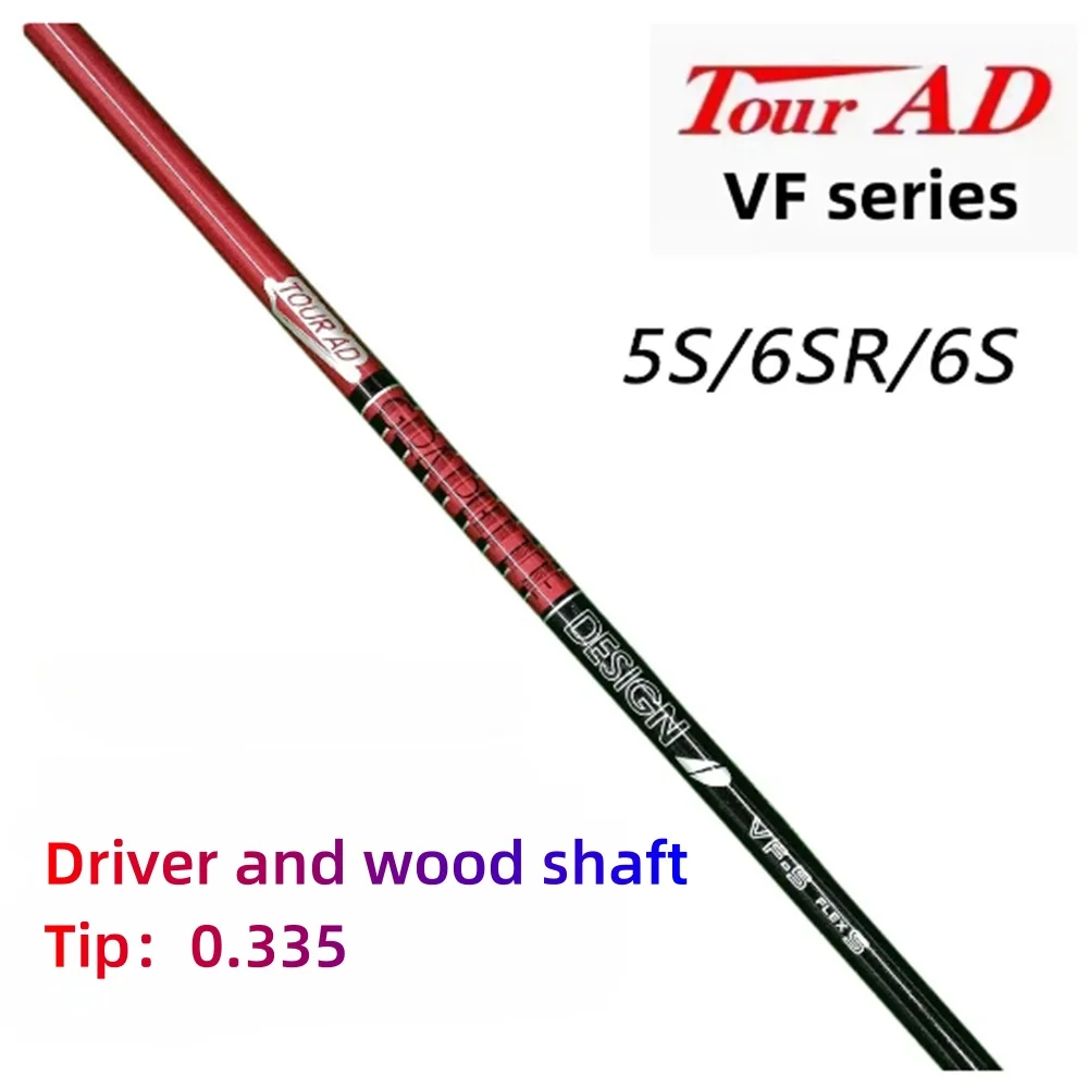 

TOUR-AD VF Red Golf Drivers shaft and Fairway Wood Shaft, Carbon Golf Club Shafts, Flex 5R / 5S / 5SR / 6R / 6SR / 6S, New