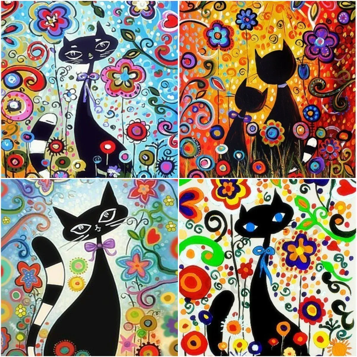 Diamond Painting Set for Adults and Children, Round Diamond, Digital Painting Set, DIY Beginner, Black Cat Diamond Art Set
Diamond Painting Set for Adults and Children, Round Diamond, Digital Painting Set, DIY Beginner, Black Cat Diamond Art Set