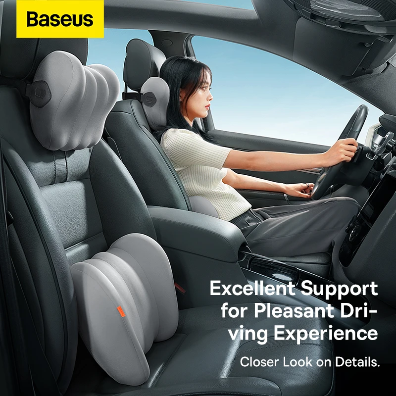 Baseus Car Headrest Waist Pillow 3D Memory Foam Seat Support for Home Office Neck Rest Breathable Car Back Holder Car Accessory
Baseus Car Headrest Waist Pillow 3D Memory Foam Seat Support for Home Office Neck Rest Breathable Car Back Holder Car Accessory