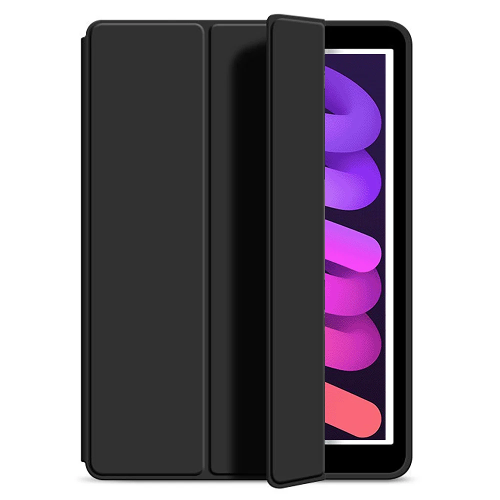 

IPad Case Mini 6 Sleep/ wakeup Foldable silicone soft shell For iPad 9th generation 10.2 Air 10.9 Pro 11 12345 8th 6th 9.7 Cover