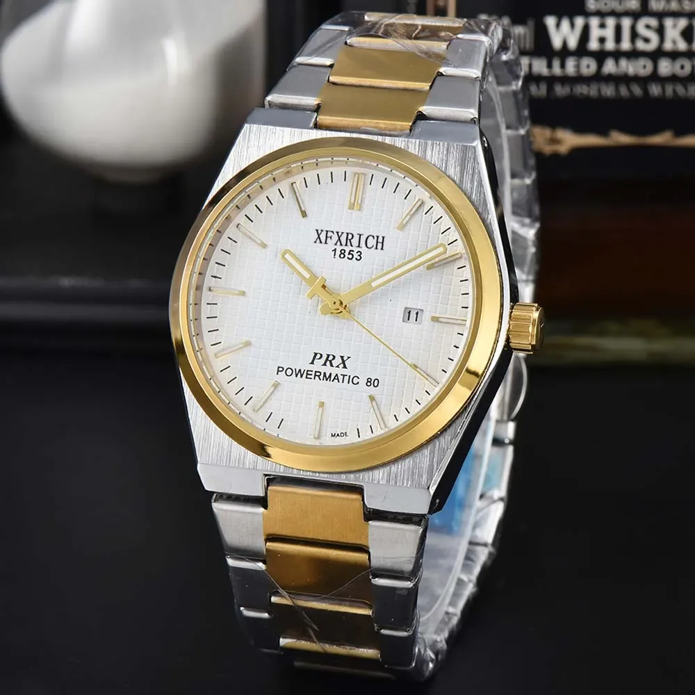 Top New Tissot Brand Watches For Mens High Quality PRX Business Automatic Date WristWatch Luxury Sports AAA Quartz Clocks
Top New Tissot Brand Watches For Mens High Quality PRX Business Automatic Date WristWatch Luxury Sports AAA Quartz Clocks