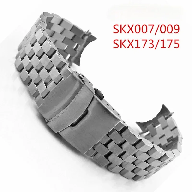 Ремешок из нержавеющей стали для Seiko 5 SKX007 009 SKX173 175, браслет для мужских часов, серебристый безопасный браслет с пряжкой, 20 22 мм
Ремешок из нержавеющей стали для Seiko 5 SKX007 009 SKX173 175, браслет для мужских часов, серебристый безопасный браслет с пряжкой, 20 22 мм