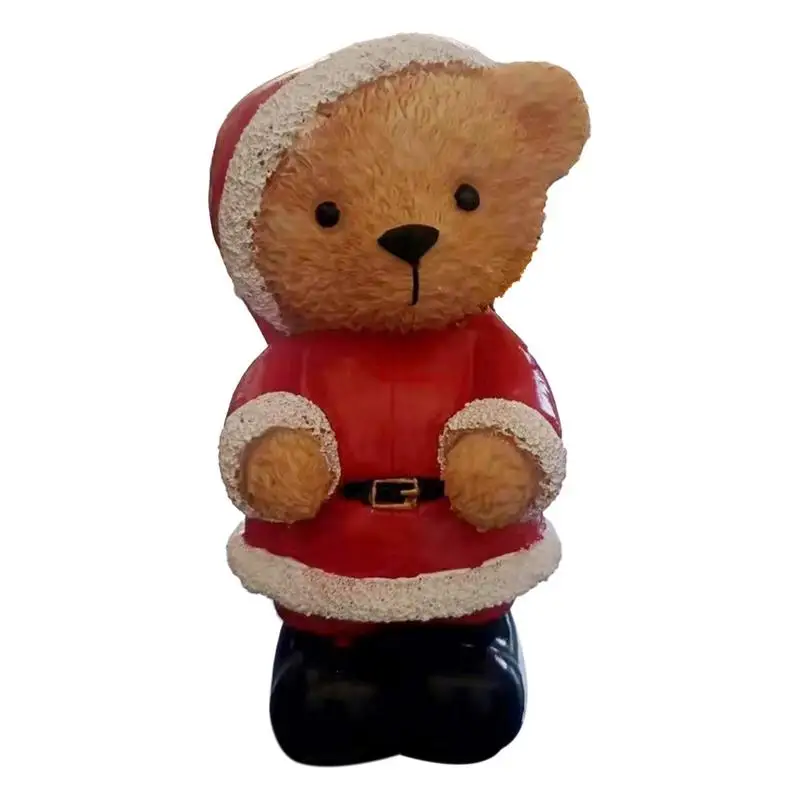 Медведь, рождественские украшения, портативная Подвеска для рождественской елки, многоразовое украшение в форме медведя на новый год, аксессуары для украшения дома
Медведь, рождественские украшения, портативная Подвеска для рождественской елки, многоразовое украшение в форме медведя на новый год, аксессуары для украшения дома