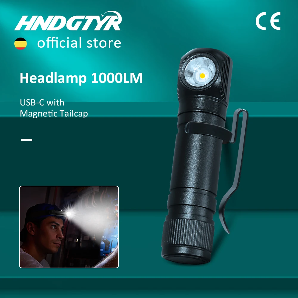 HNDGTYR HS50 светодиодный светильник 1000 Люмен USB C перезаряжаемый налобный фонарь 18650 флэш-памяти с магнитным хвостом водонепроницаемый внешний фонарь
HNDGTYR HS50 светодиодный светильник 1000 Люмен USB C перезаряжаемый налобный фонарь 18650 флэш-памяти с магнитным хвостом водонепроницаемый внешний фонарь