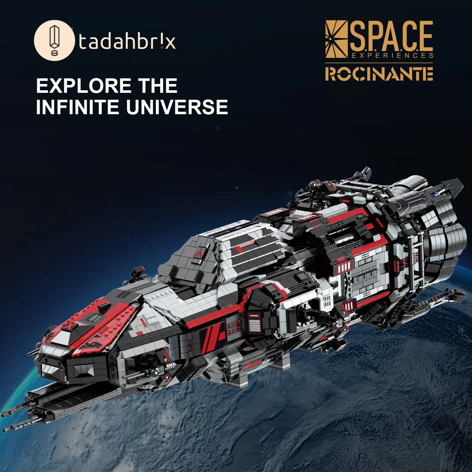 6395PCS War Rocinante Battleship Model Building Blocks Space Rocket Spaceship Bricks Desktop Decoration Toy Kids Holiday Gifts 6395PCS War Rocinante Battleship Model Building Blocks Space Rocket Spaceship Bricks Desktop Decoration Toy Kids Holiday Gifts