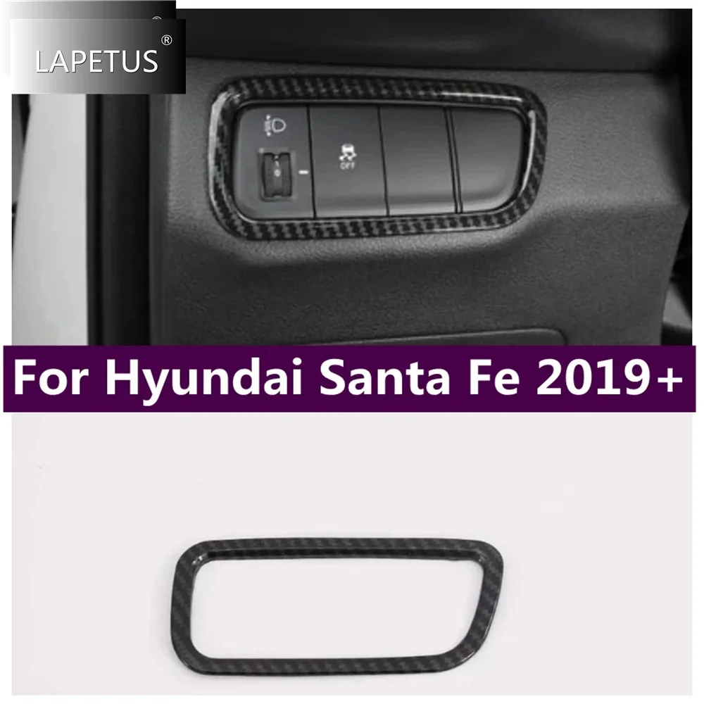 Car Front Head Lights Lamp Switch Button Cover Trim Carbon Fiber ABS Fit For Hyundai Santa Fe 2019 - 2021 Interior Accessories
Car Front Head Lights Lamp Switch Button Cover Trim Carbon Fiber ABS Fit For Hyundai Santa Fe 2019 - 2021 Interior Accessories
