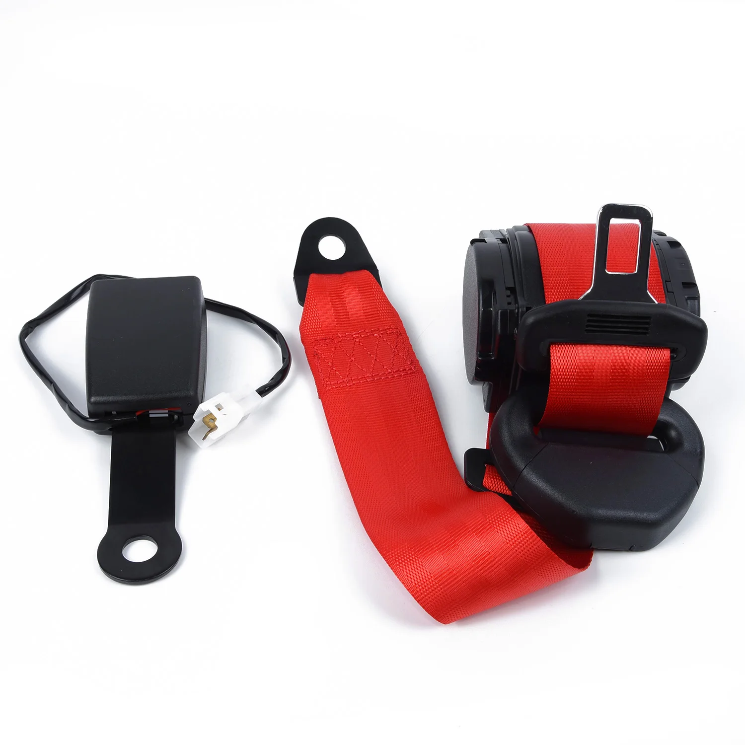 2pcs Red Retractable Seat Safety Belt Lock Catch Diagonal Strap 3Point 3200mm 26700N Car Seat Belt Long High Strength Polyester
2pcs Red Retractable Seat Safety Belt Lock Catch Diagonal Strap 3Point 3200mm 26700N Car Seat Belt Long High Strength Polyester