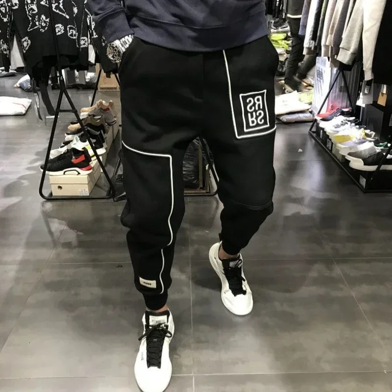 Cargo Pants for Men Harem Winter Street Joggers Trousers Man Fleece-lined Clothing Designer Cotton Baggy Emo Large Size Loose
Cargo Pants for Men Harem Winter Street Joggers Trousers Man Fleece-lined Clothing Designer Cotton Baggy Emo Large Size Loose