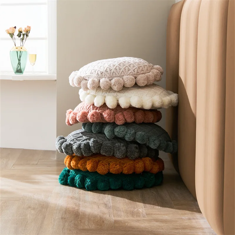 Cute Pillow Solid Knitted Waist Pillows Christmas gift Retro Art IG Living Room Bedroom Home Decor Light Luxury Chair Cushion
Cute Pillow Solid Knitted Waist Pillows Christmas gift Retro Art IG Living Room Bedroom Home Decor Light Luxury Chair Cushion