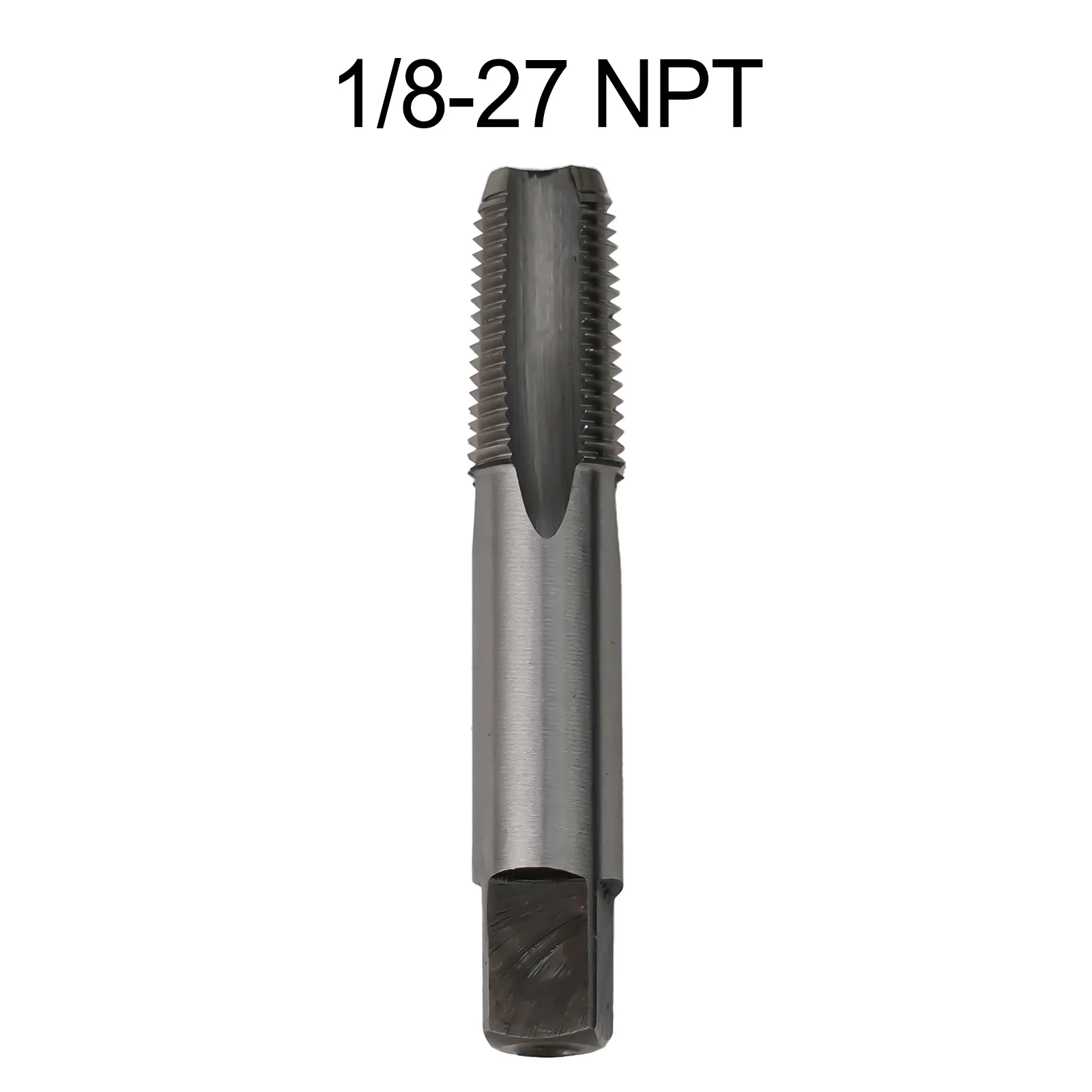 

1/8-27 NPT Taper Pipe Tap High-precision Standard High Speed Steel Thread Tap Repair Tool For Cutting Internal Threads Of Pipes