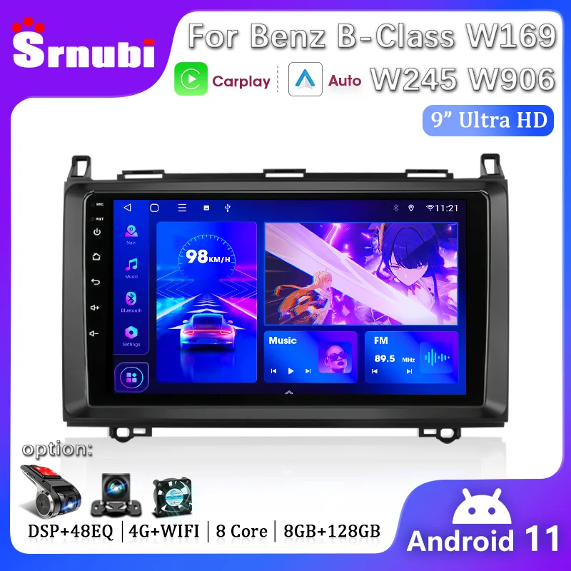 Srnubi 2Din Android Car Radio Multimedia For Mercedes Benz W169 W245 B200 W906 Sprinter Viano Vito Stereo Carplay Auto Head Unit
Srnubi 2Din Android Car Radio Multimedia For Mercedes Benz W169 W245 B200 W906 Sprinter Viano Vito Stereo Carplay Auto Head Unit