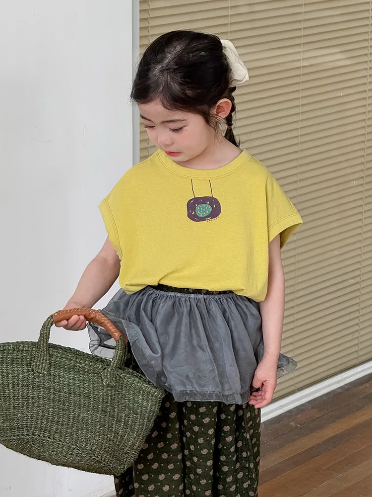 2025 Summer New Children Short Sleeve T Shirts Cotton Girls Cute Cartoon Print Tee Boys Thin Tops Kids Casual O-neck T Shirt 26 S2453134f135b4b05818da439278dc5d2f