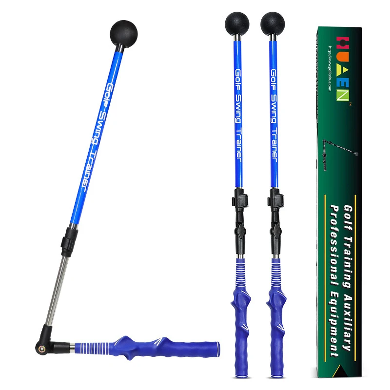 

Golf Swing Trainer Exerciser Aid Adjustable, Portable Golf Training Aid to Improve Hinge Forearm Rotation Shoulder Turn Light