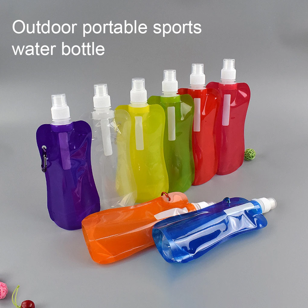 480ML Portable Folding Water Bag TPU Ice Pack Outdoor Sports Water Bottle Hiking Jogging Water Storage Bag Camping Equipment
480ML Portable Folding Water Bag TPU Ice Pack Outdoor Sports Water Bottle Hiking Jogging Water Storage Bag Camping Equipment