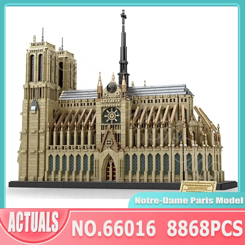 Reobrix Toys Large Notre-Dame Paris Model 66016 World Architecture Modular Building Block Brick Assembly Children Christmas Gift
Reobrix Toys Large Notre-Dame Paris Model 66016 World Architecture Modular Building Block Brick Assembly Children Christmas Gift