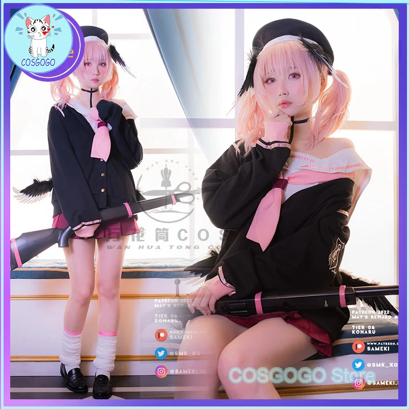 COSGOGO Game Blue Archive Shimoe Koharu Cosplay Costume Halloween Party Activity Outfit Women Sailor Anime Suit Uniform
COSGOGO Game Blue Archive Shimoe Koharu Cosplay Costume Halloween Party Activity Outfit Women Sailor Anime Suit Uniform