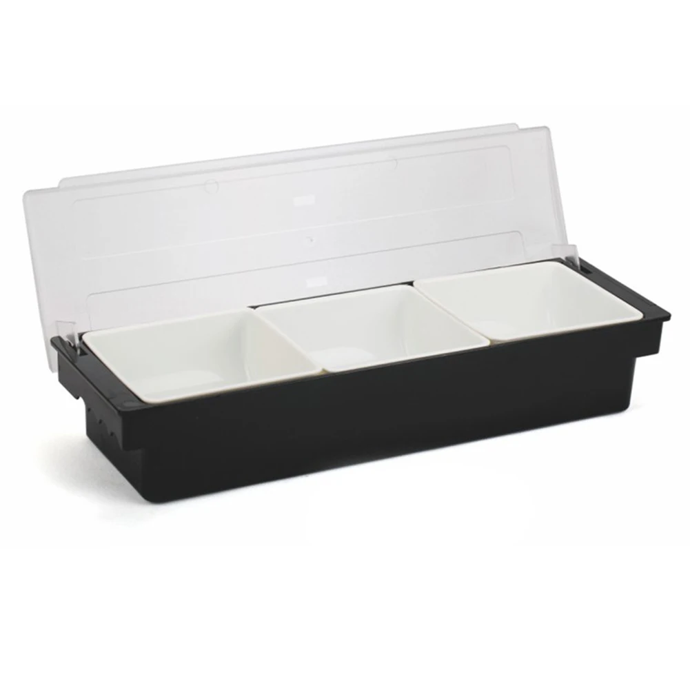 

Seasoning Case Container Box Bar Drinks Bar Ice Cooled Fruits Snack Container For Condiment Serving New Practical