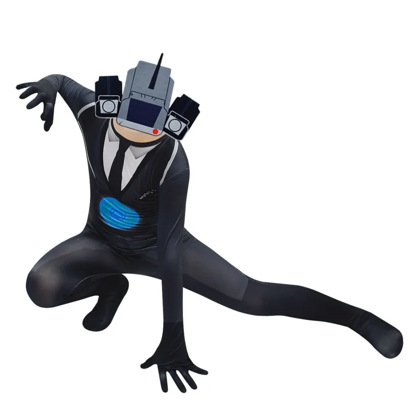 Skibidi Toilet Cosplay Costume Funny Speaker Man Tv Man Camcorderman Bodysuit Horror Game Figure Clothing For Kids Gifts
Skibidi Toilet Cosplay Costume Funny Speaker Man Tv Man Camcorderman Bodysuit Horror Game Figure Clothing For Kids Gifts